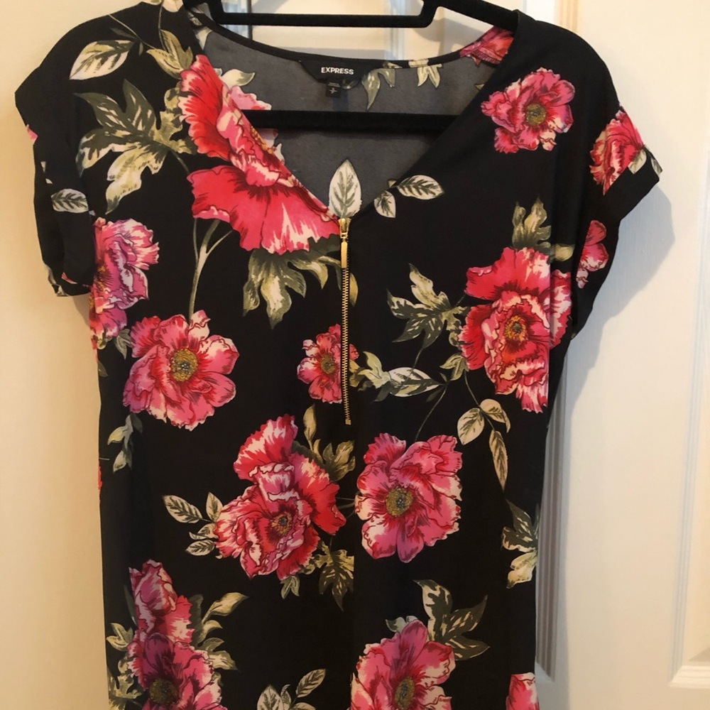 Patterned Blouse from Express